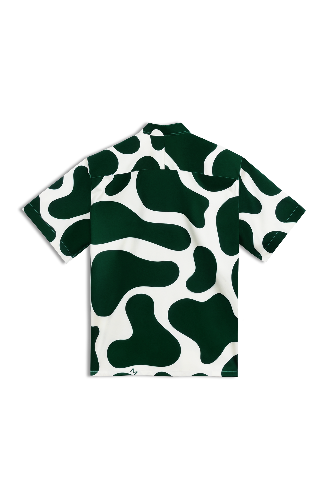 Liquid Camouflage Printed Shirt - Forest Green