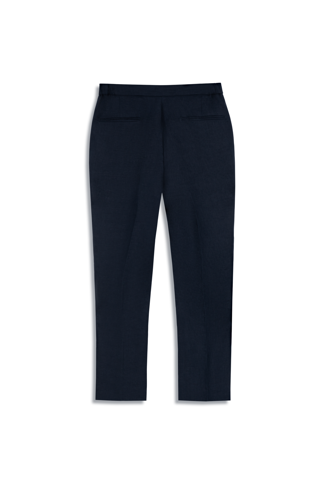 Linen Navy Casual Pants