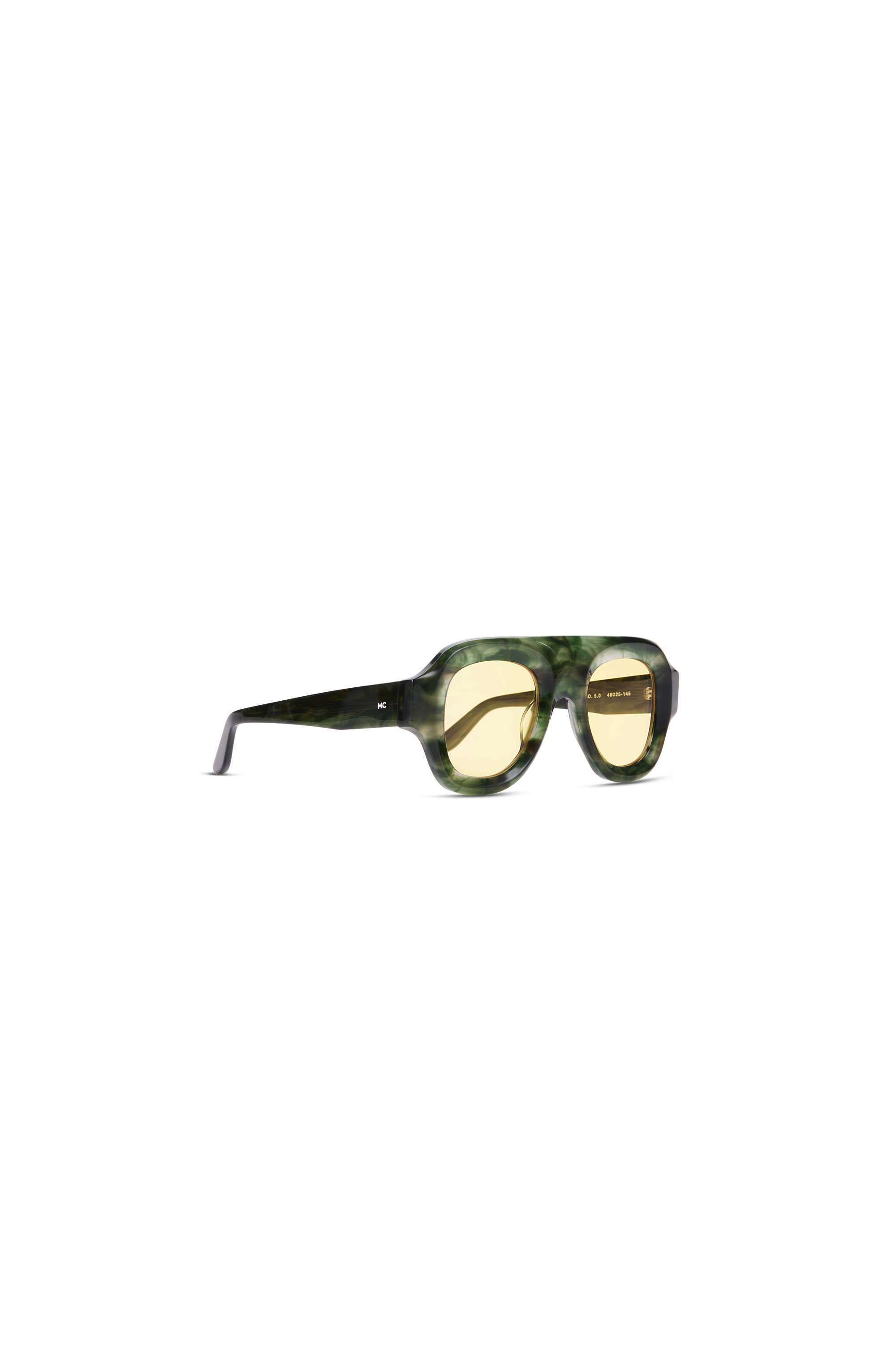 Model Citizen Eyewear No.5 - Green/Yellow