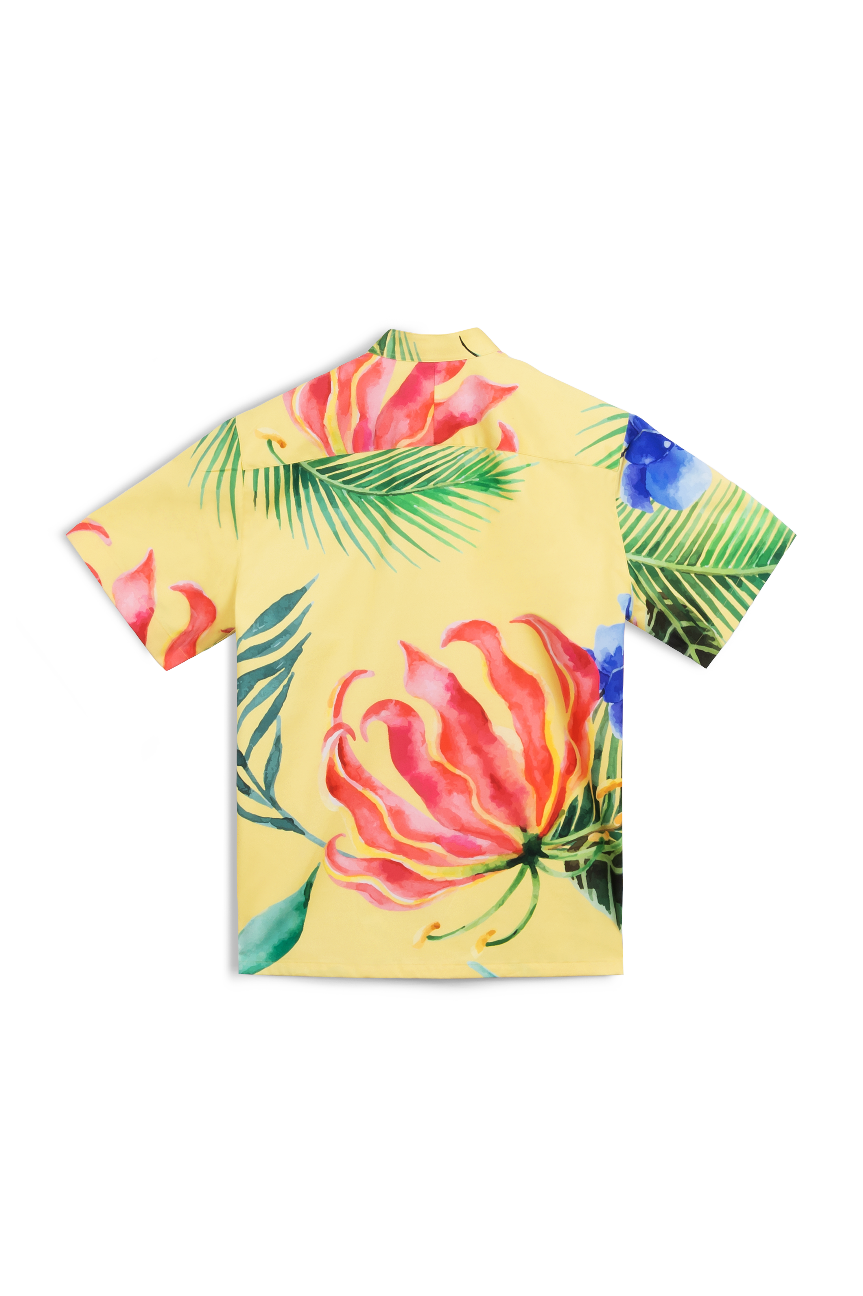 Tropical Printed Shirt - Yellow