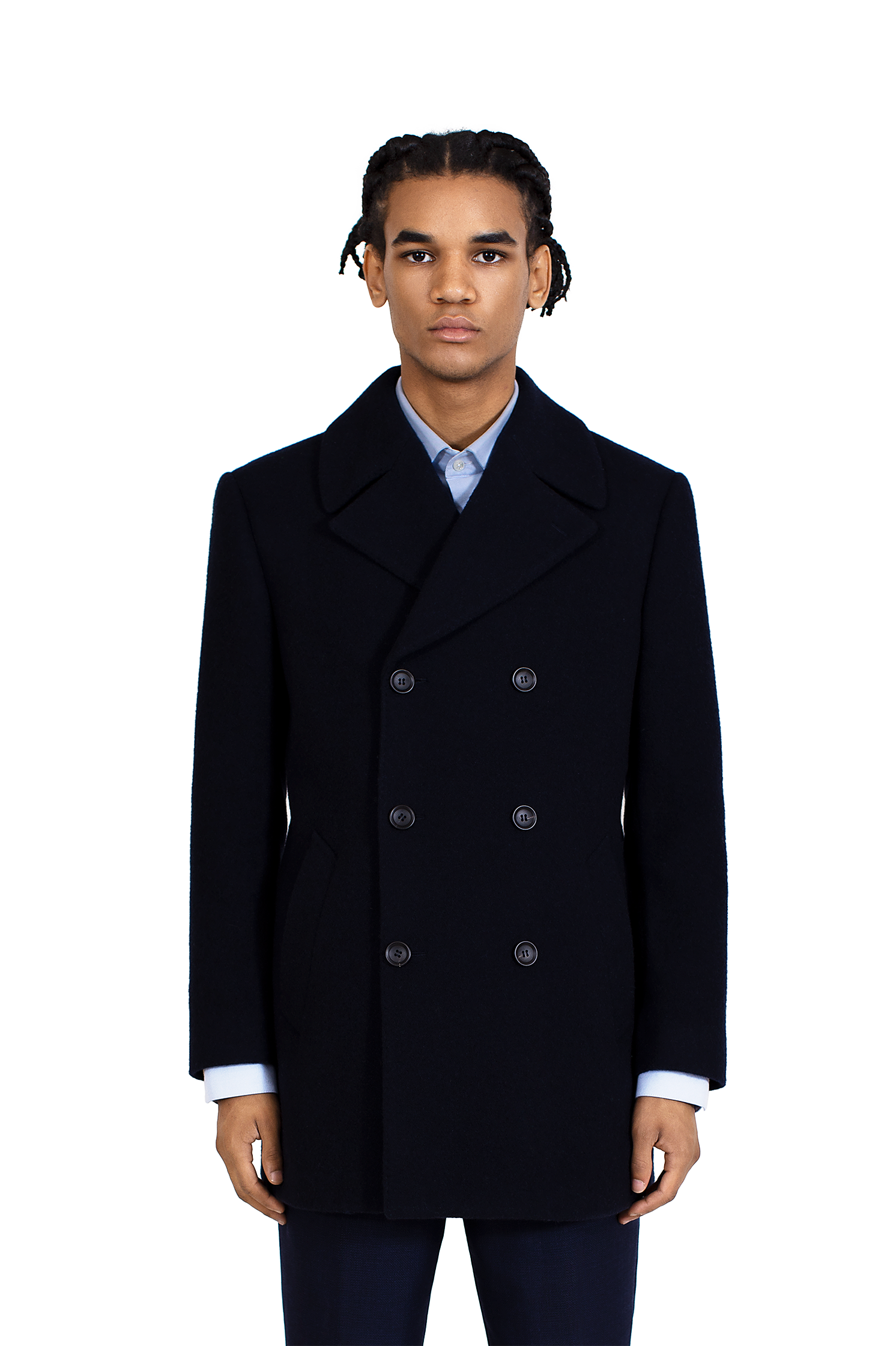 Peacoat in Navy – Model Citizen