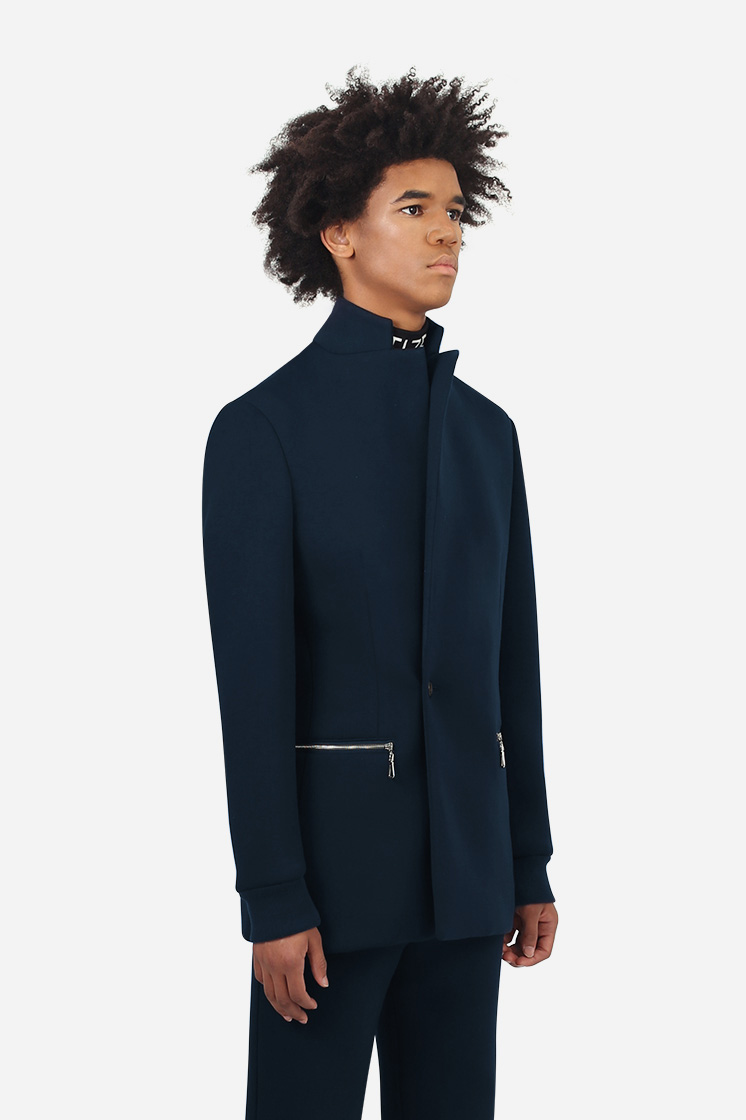 Asymmetrical Action Jacket