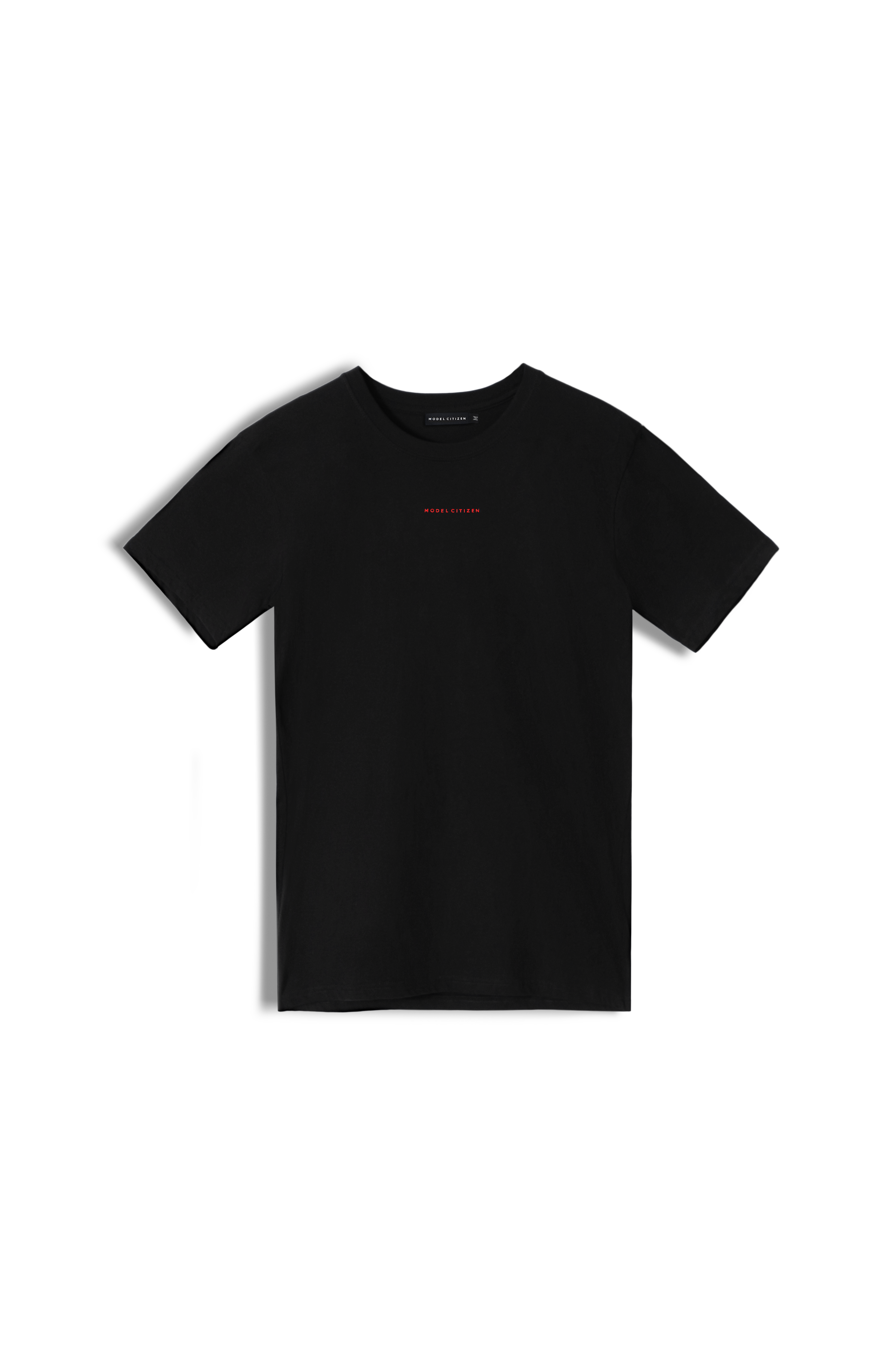 Logo Tshirt in Black with Red Text