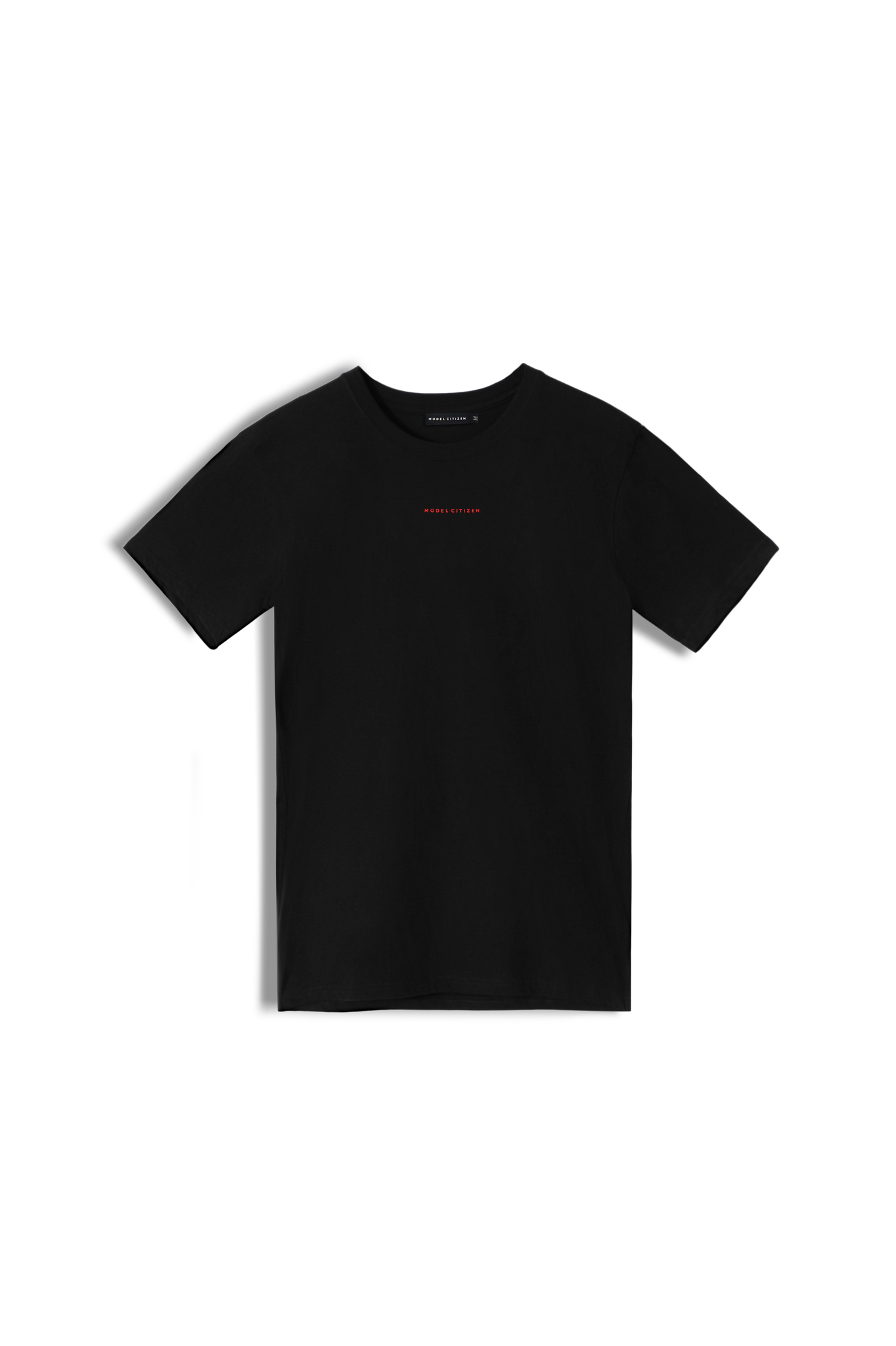 Logo Tshirt in Black with Red Text