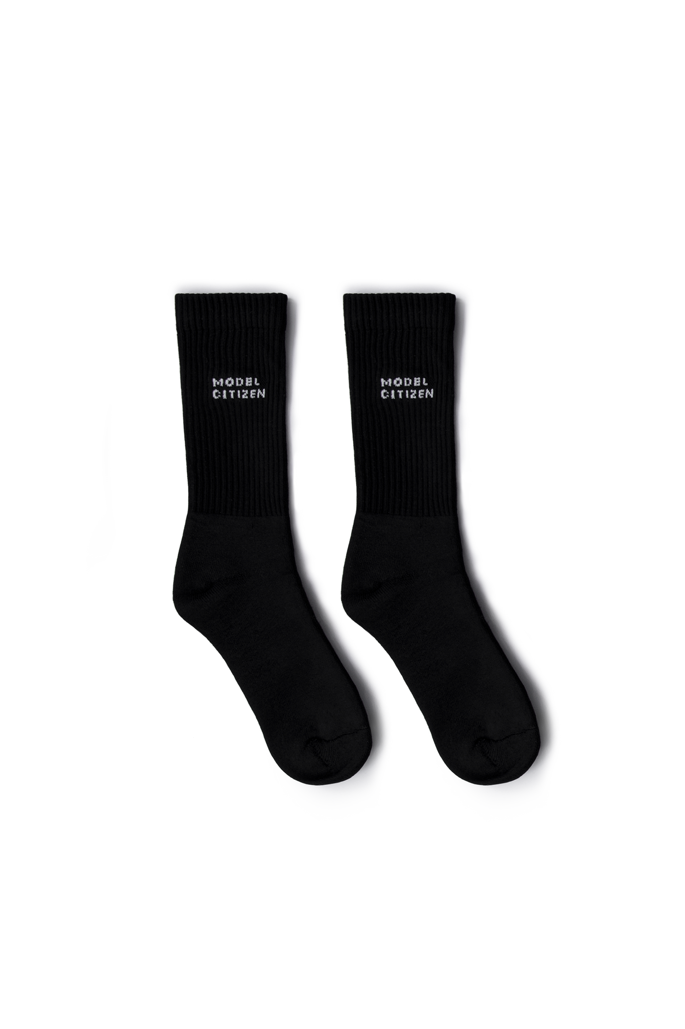 Cotton Blend Socks - Black