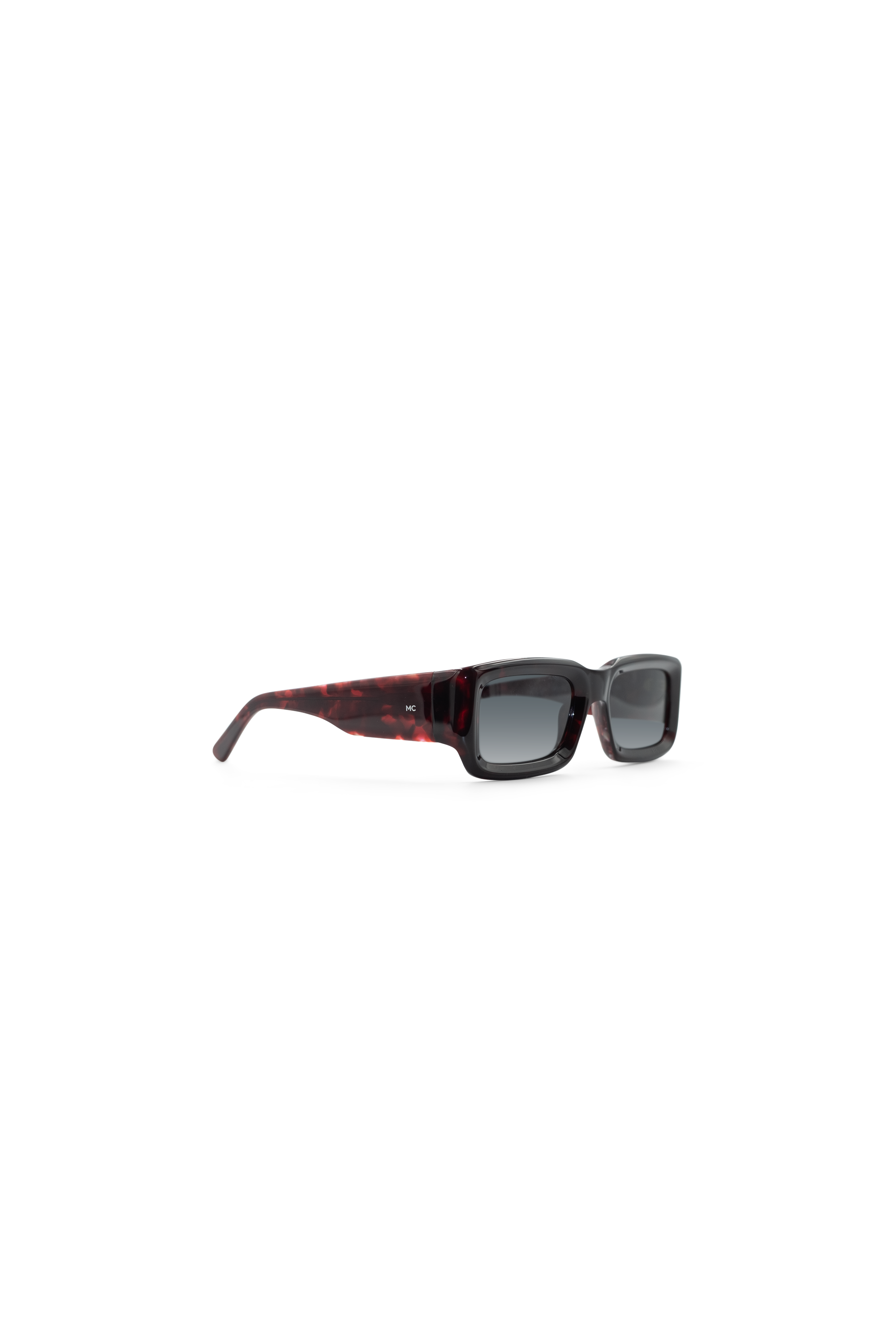 Model Citizen Eyewear No.7 - 2 Tone - Red Marble/ Grey Lens