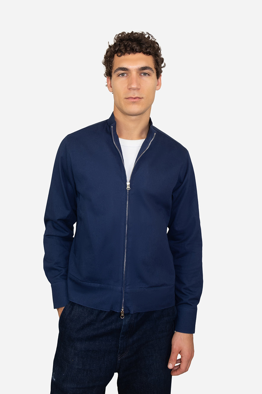 Navy Shirt Jacket