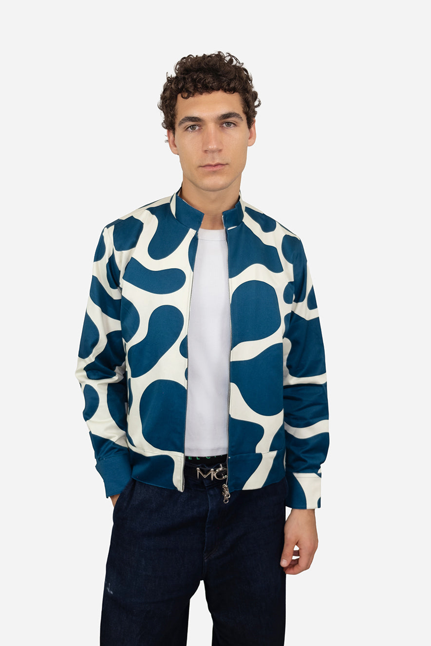 Liquid Camo Bomber Jacket