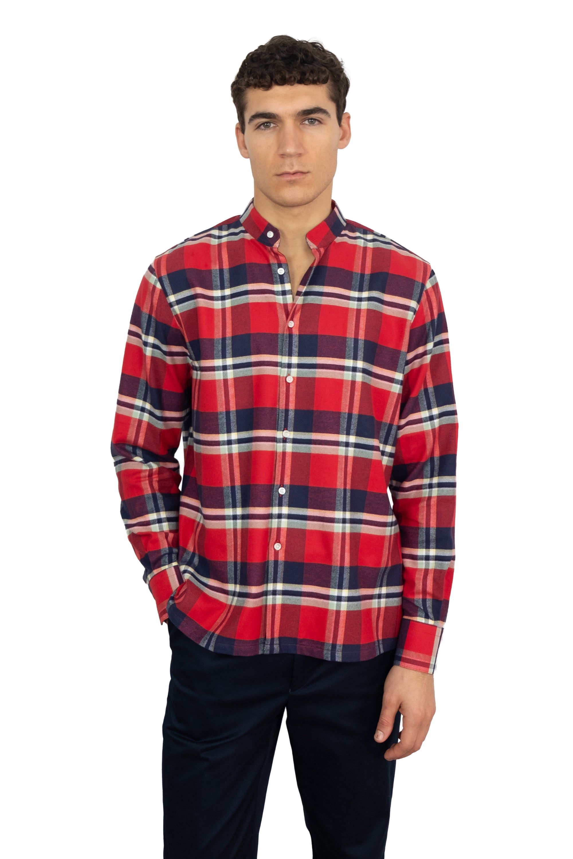 Flannel Red/Blue Check Shirt