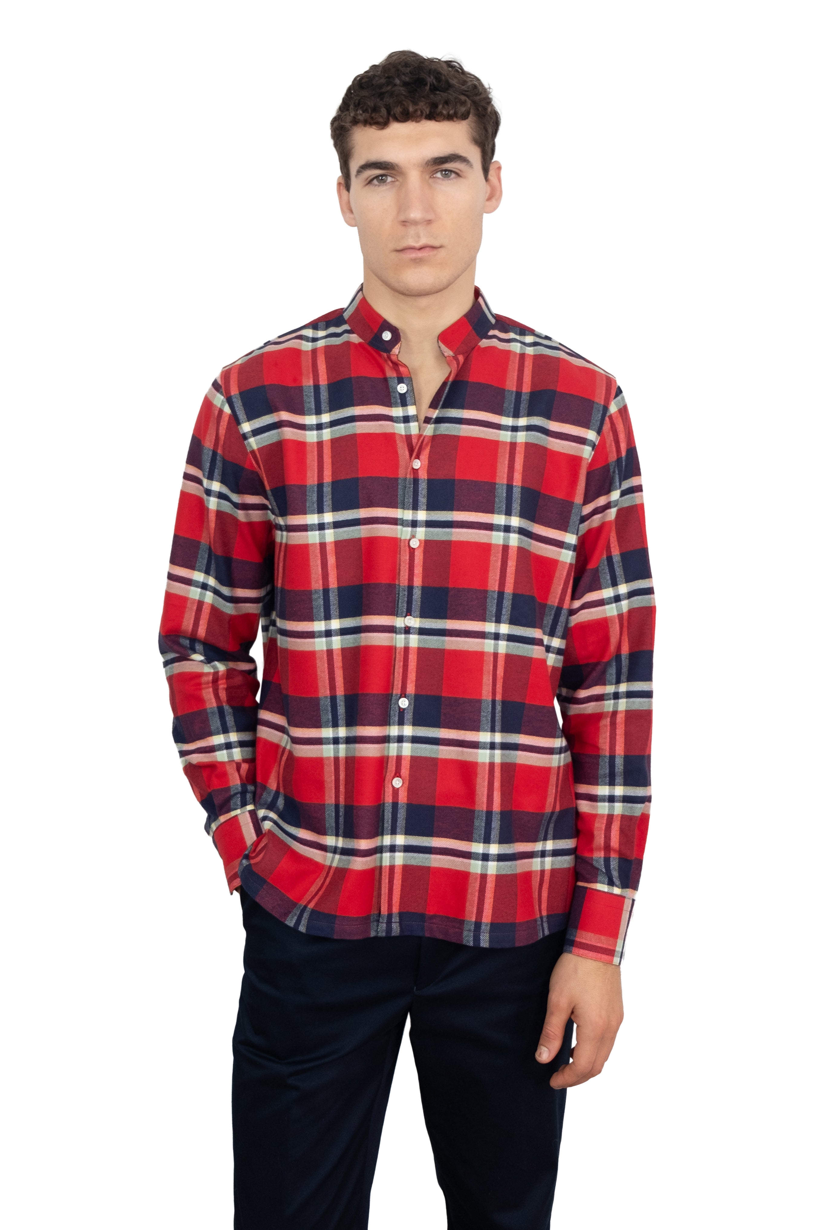 Flannel Red/Blue Check Shirt