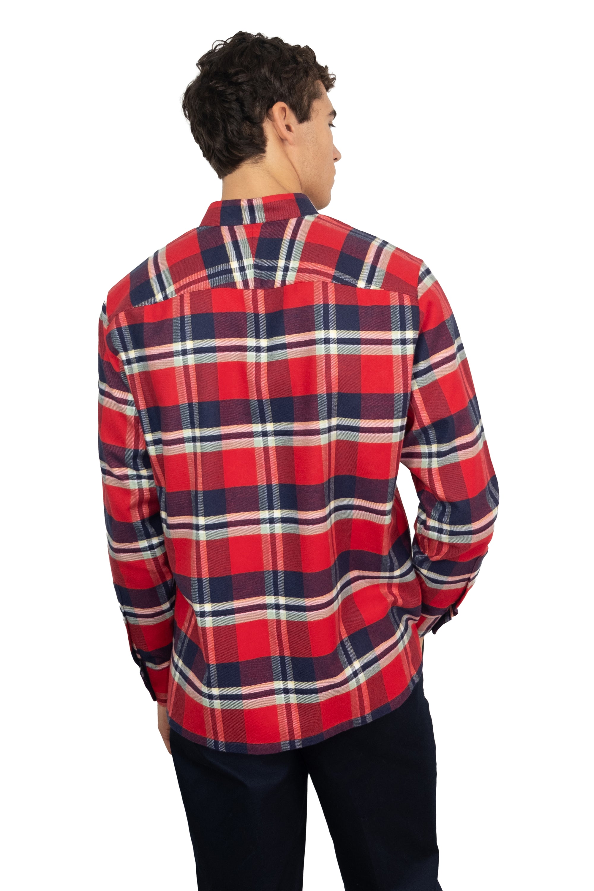 Flannel Red/Blue Check Shirt