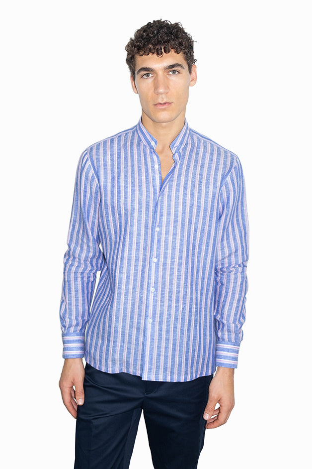 Multicolour Linen Shirt
