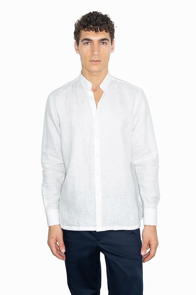 White Linen Shirt