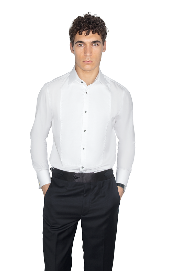 White Tuxedo Shirt