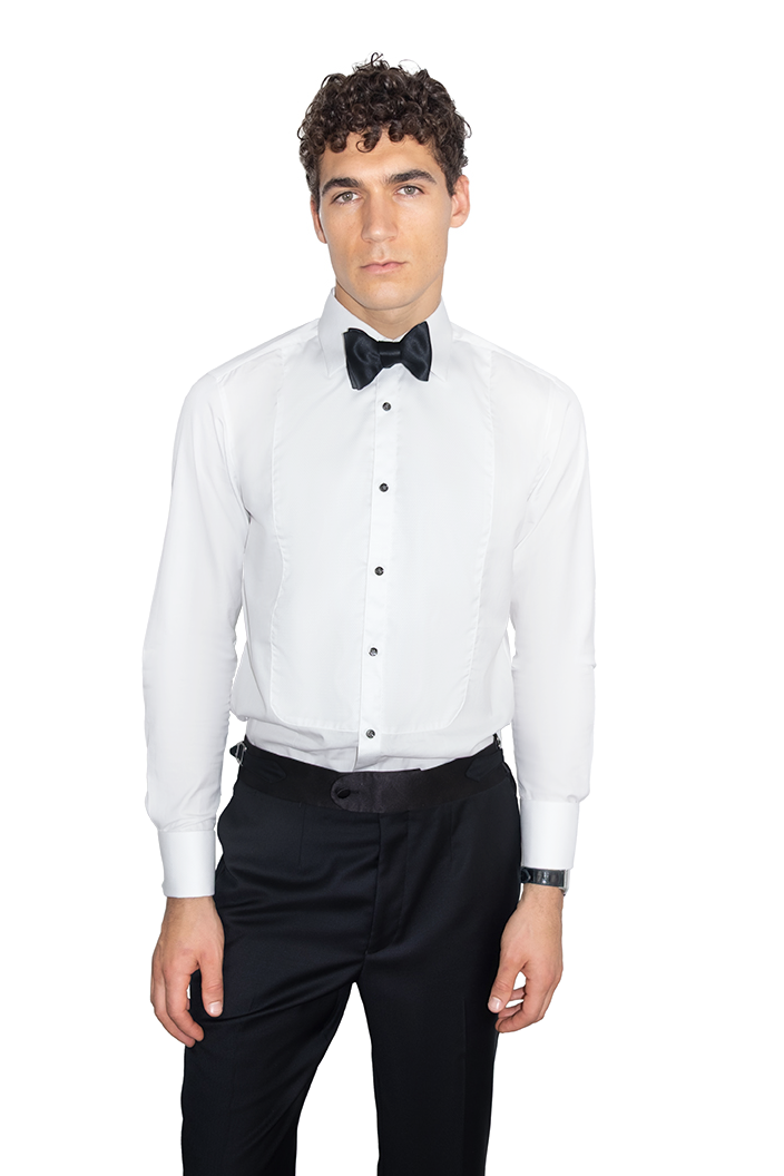 White Tuxedo Shirt