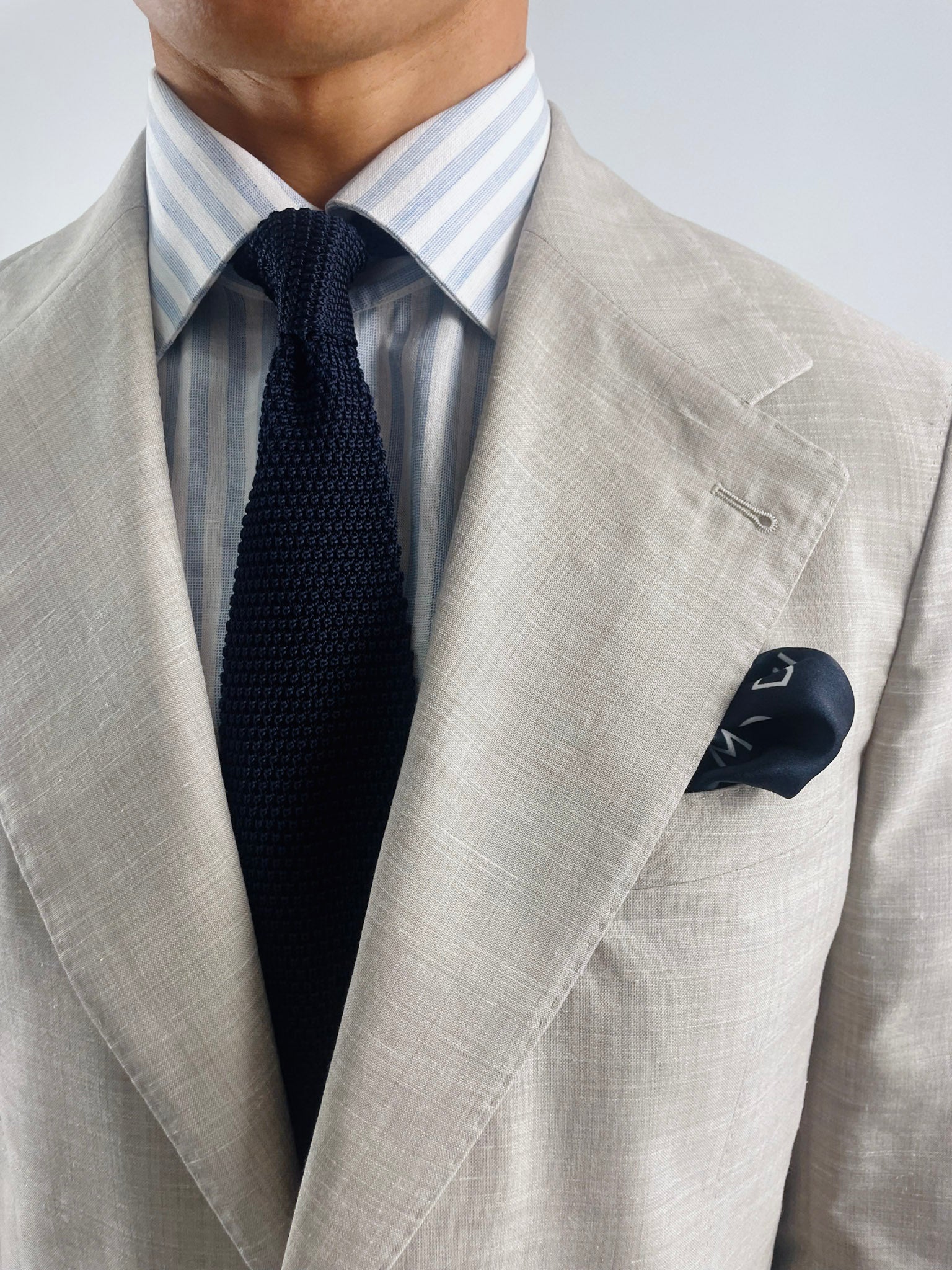 linen dress shirt with tie Proper Cloth Men's Portuguese White Cotton Linen Dress Shirt