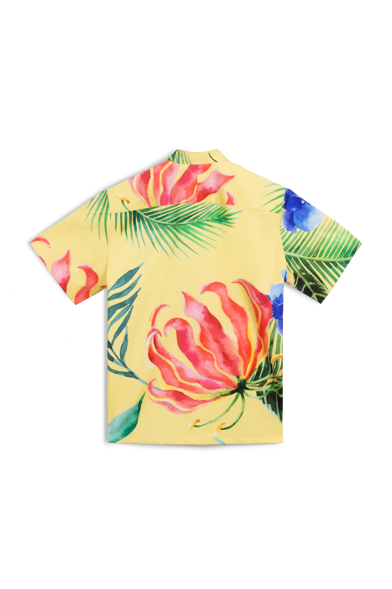 Tropical Printed Shirt - Yellow