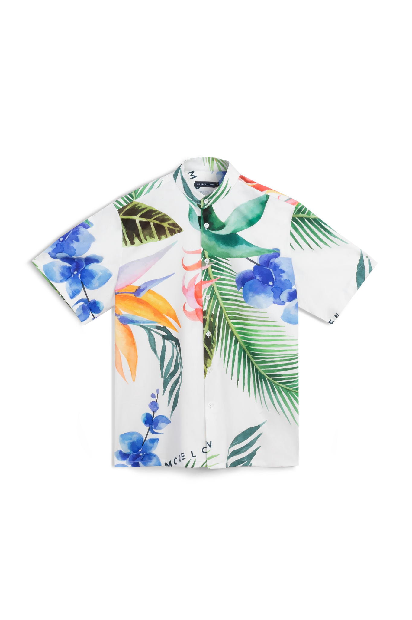 Tropical Printed Shirt - White
