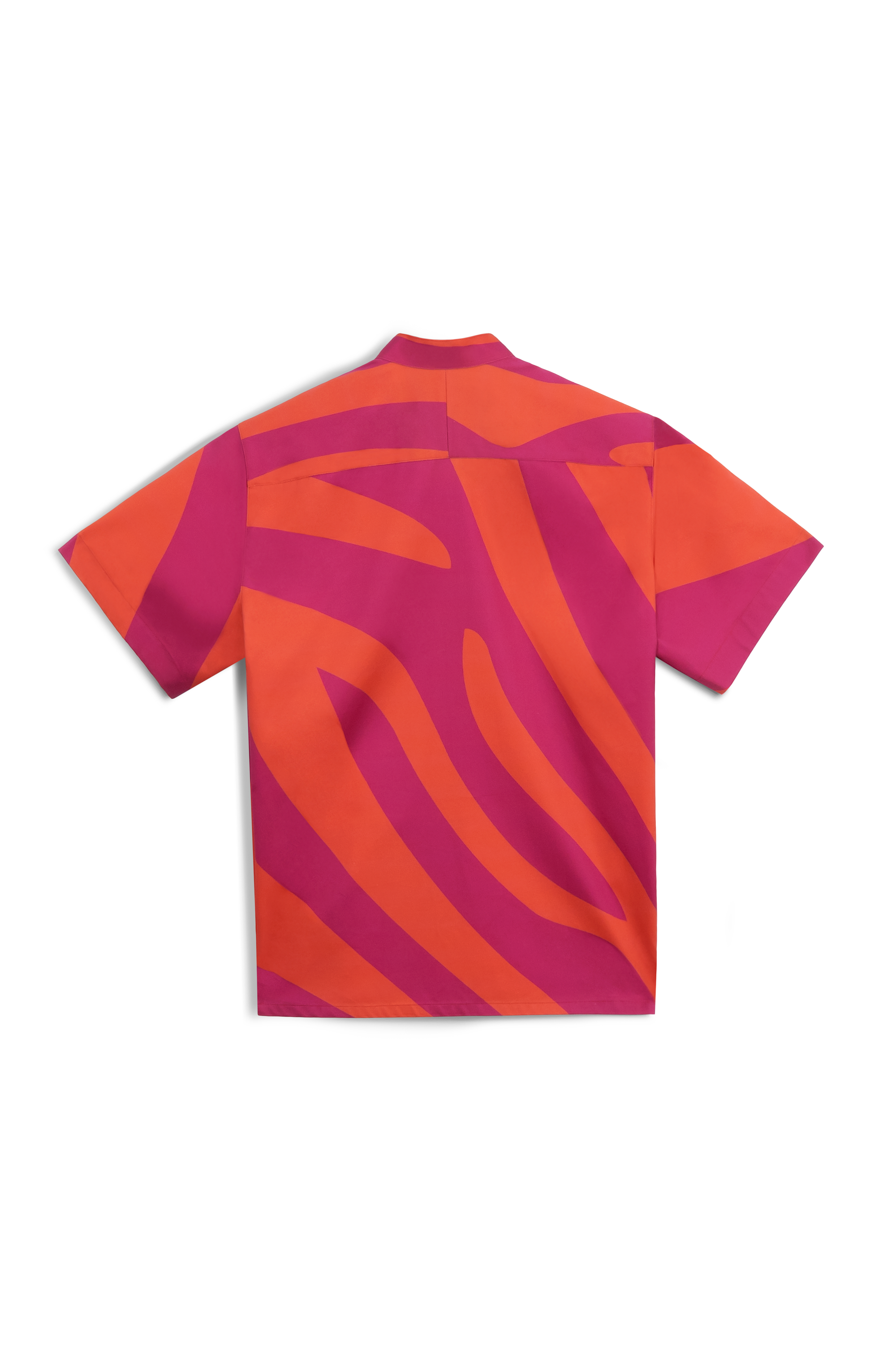 Zebra Printed Shirt - Orange
