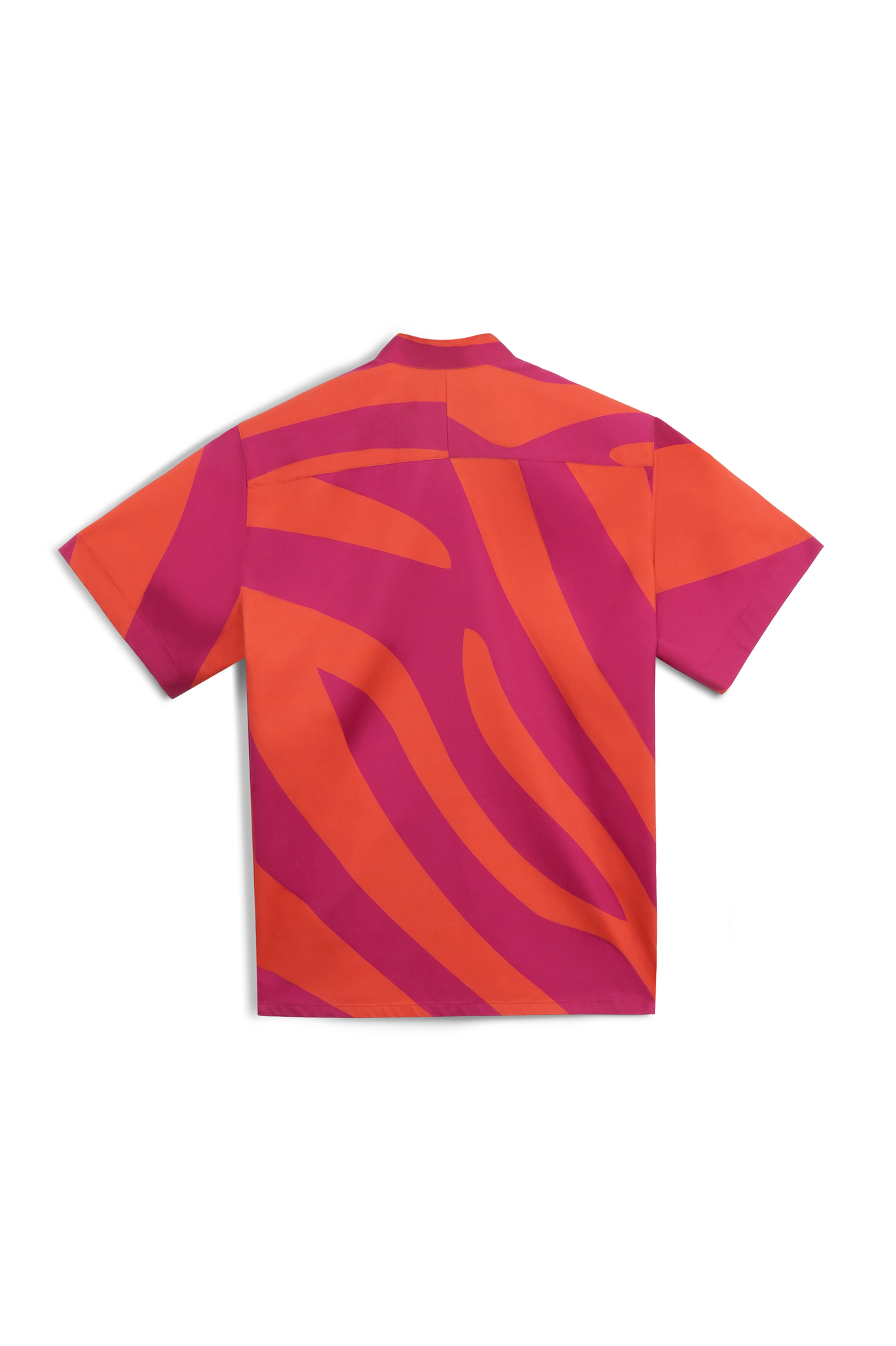 Zebra Printed Shirt - Orange