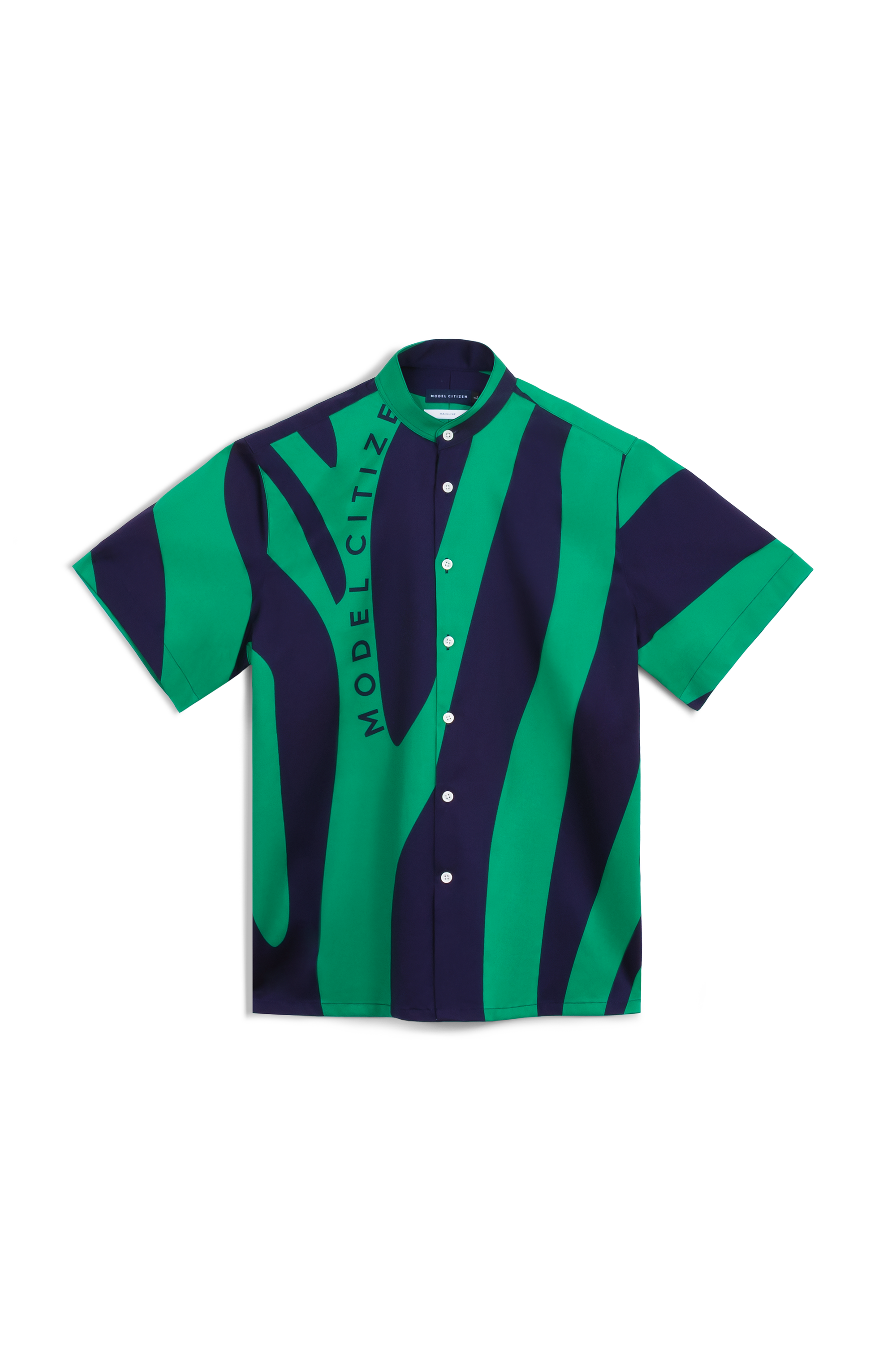 Zebra Printed Shirt - Green