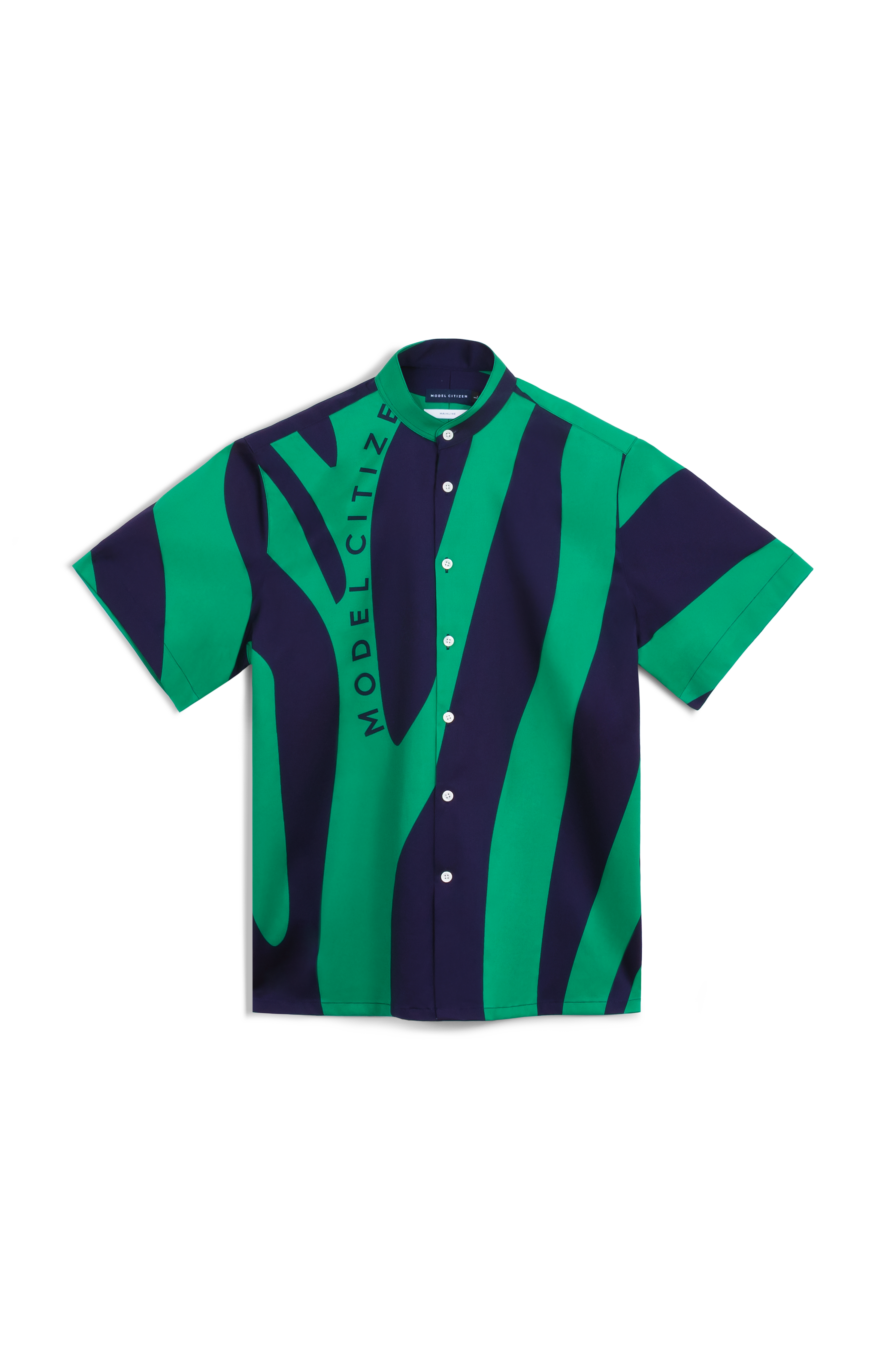 Zebra Printed Shirt - Green