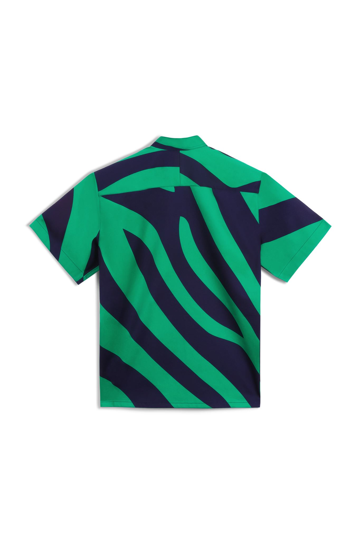Zebra Printed Shirt - Green