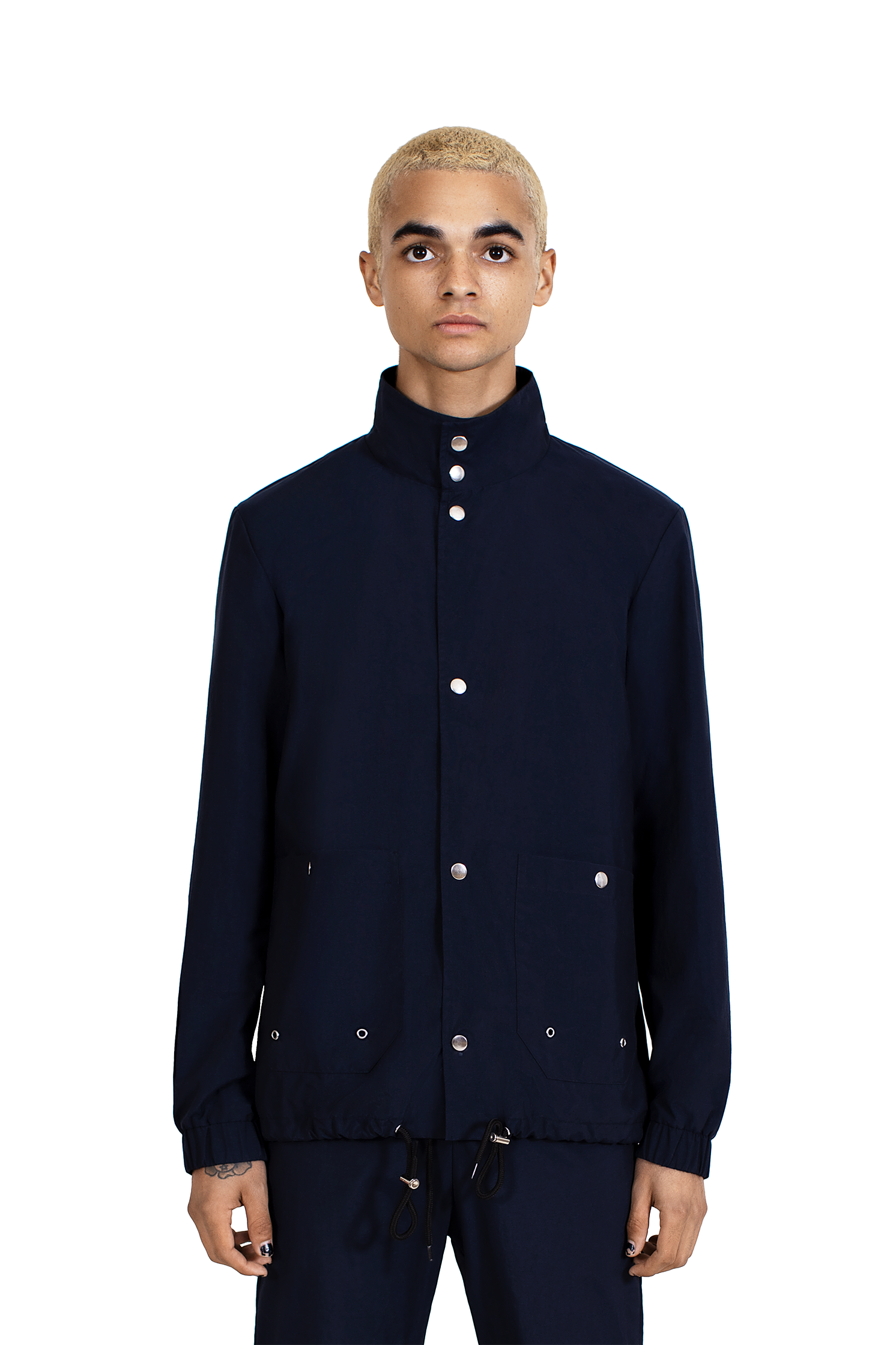 Nylon Jacket in Navy