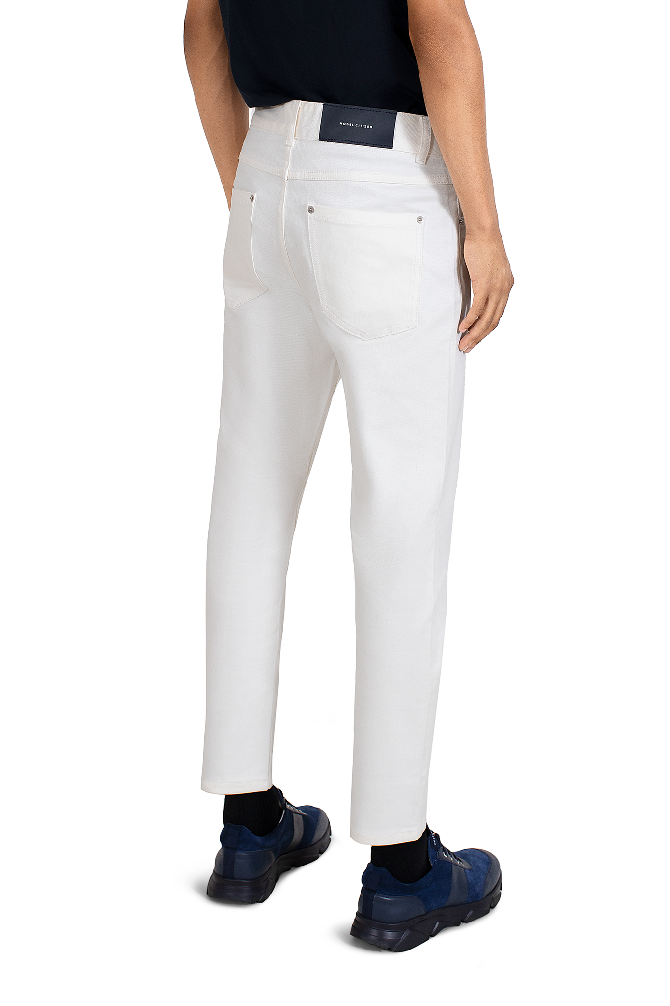 Denim Jeans in Off-White