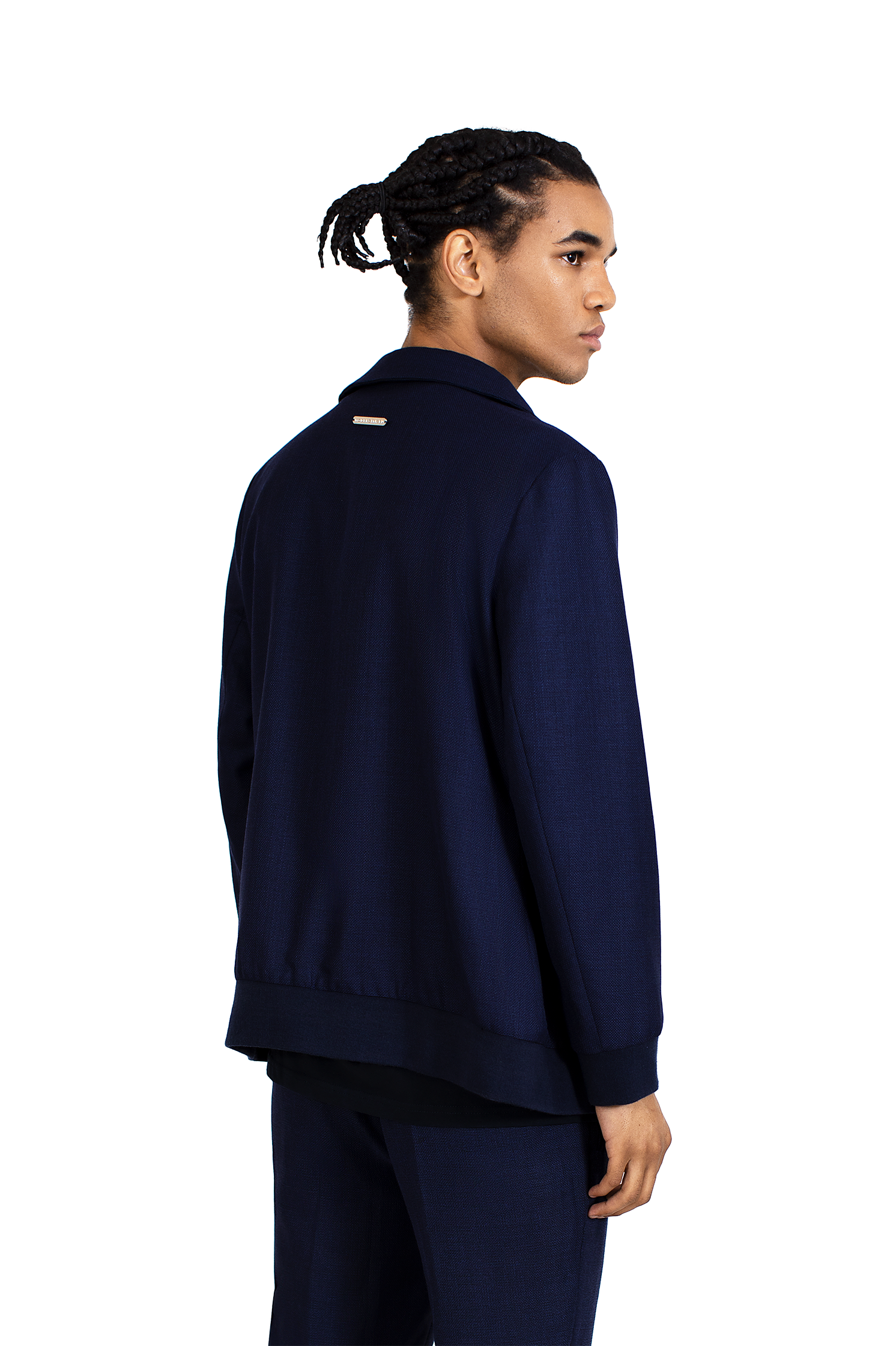 Bomber Jacket in Navy