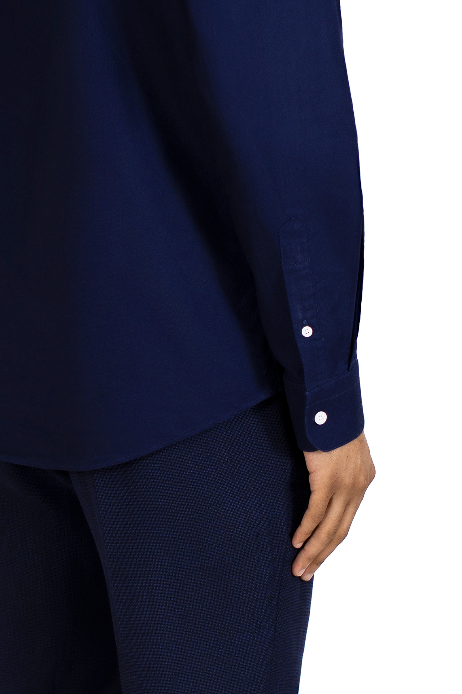 Long Sleeved Shirt in Midnight Blue