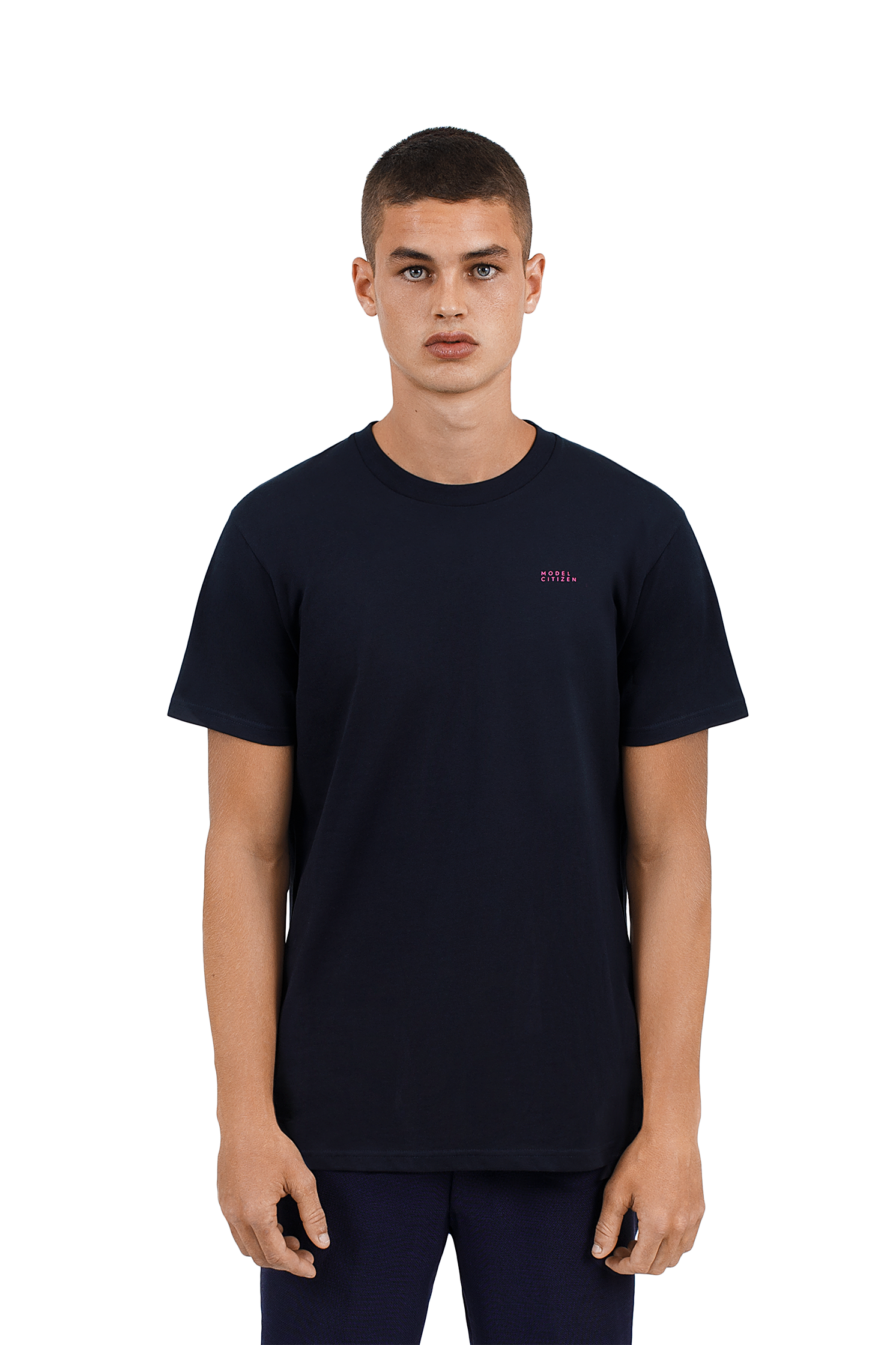 Collection Neon Logo T-shirt - Navy