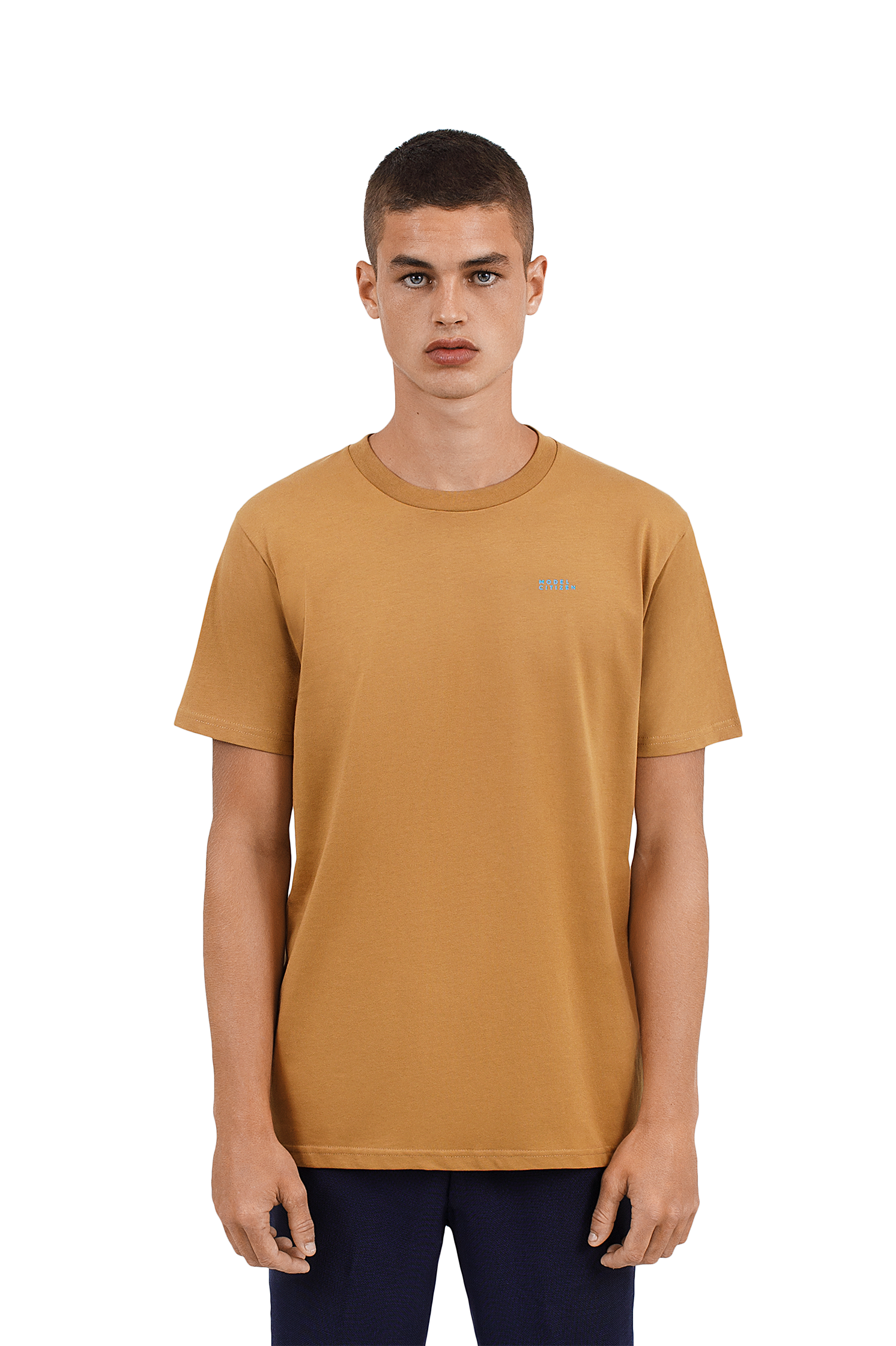 Collection Neon Logo T-shirt - Mustard