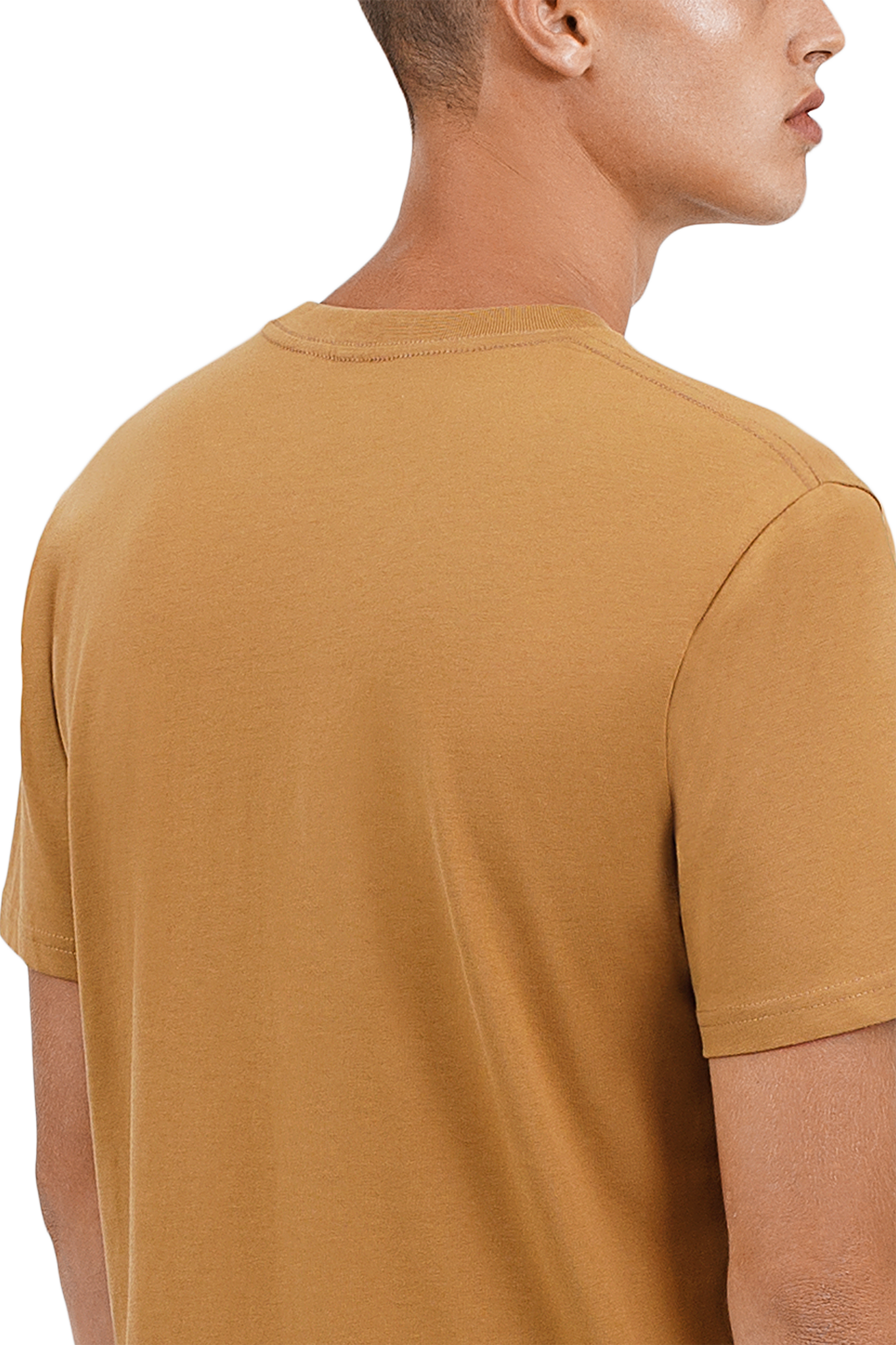 Collection Neon Logo T-shirt - Mustard