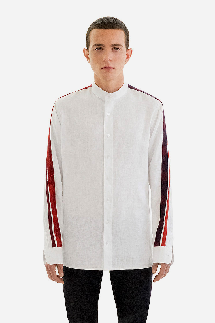 Track Panelled Shirt